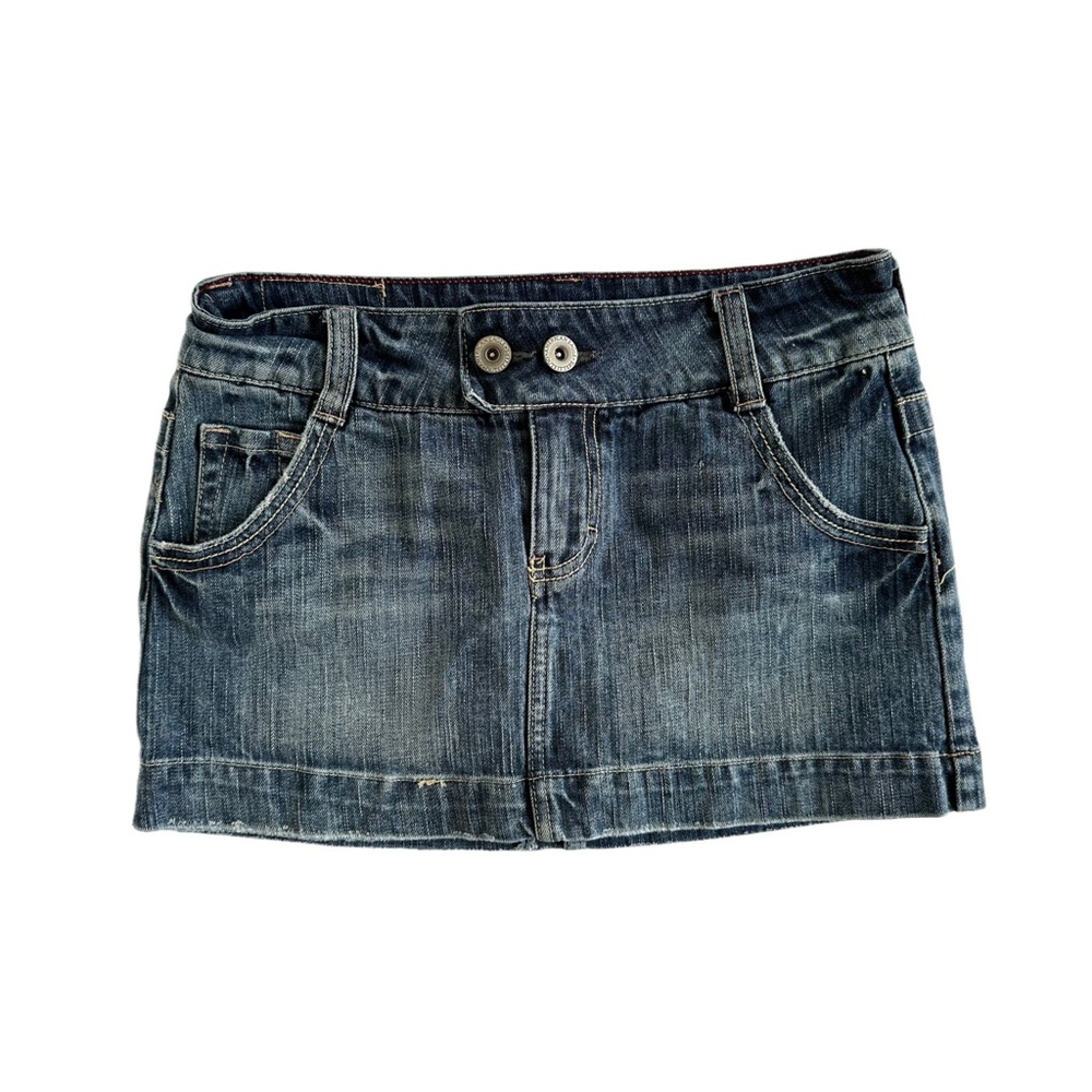 Y2K American Eagle Denim Mini-Skirt
